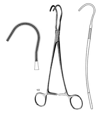 WYLIE VENA CAVA AORTA ANASTOMOSİS KLEMP 22,5CM